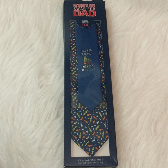Father's Day Swag Tie Dad Bod Workout - Picture 1 of 5